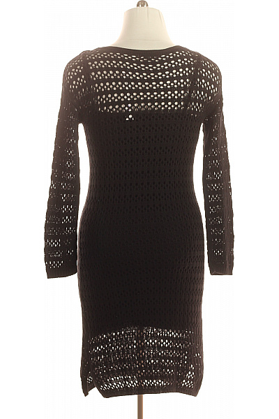 LAWRENCE GREY Černé krajkové šaty s dlouhým rukávem Velikost 34 | LAWRENCE GREY | obrázek 3