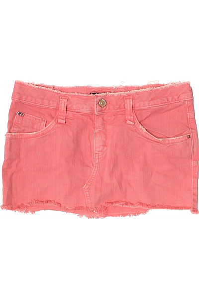 Miss Sixty Dámská bavlněná mini džínová sukně růžová krátká letní s kapsami Velikost S | Miss Sixty | obrázek 2