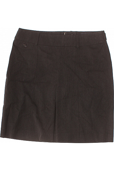 Marc O´Polo Dámská Polyesterová Tmavě Hnědá Pouzdrová Business Sukně Krátká Elegantní Vel. 38