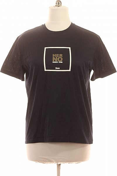 HERNO Pánské Tričko S Krátkým Rukávem A Potiskem Vel. XXXL