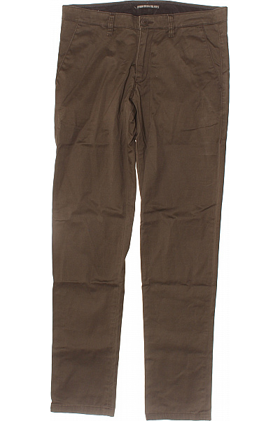 DRYKORN Pánské bavlněné hnědé rovné volnočasové chinos kalhoty Vel. 31/34 | DRYKORN | obrázek 2