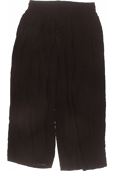 Sublevel Dámské volnočasové kalhoty široké černé Vel. L | Sublevel | obrázek 2