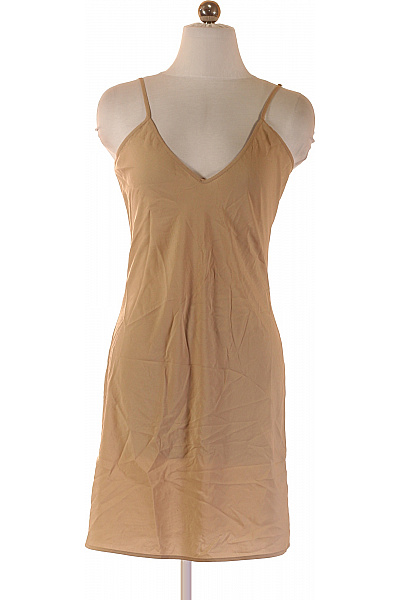 BLUGIRL Dámské Prádlo Košilka Béžová Hladká Vel. S