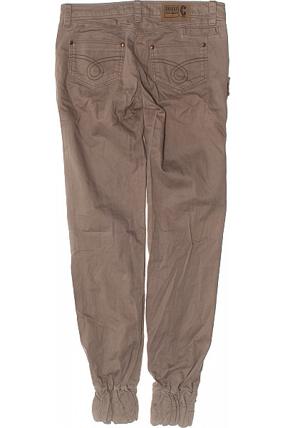 OBJECT Dámské bavlněné volnočasové jogger kalhoty s kapsami a knoflíky Velikost EU 36 | OBJECT | obrázek 3