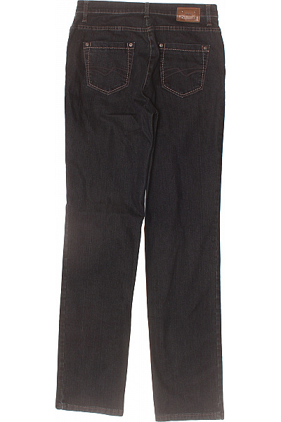 BRAX Dámské bavlněné tmavě modré džíny rovné kapsy klasické Velikost 38 | BRAX | obrázek 2