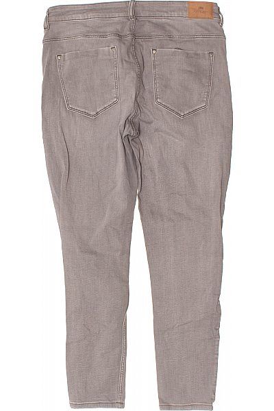 ZARA Dámské džíny šedé strečové s kapsami rovné Velikost 42 | ZARA | obrázek 2