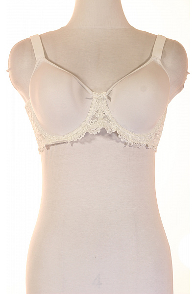 Dámské Prádlo Podprsenky Hladká Krajková Bílá Vel. 85C