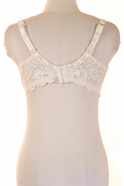 Dámské prádlo podprsenky hladká krajková bílá Vel. 85C | Unimoda | obrázek 2