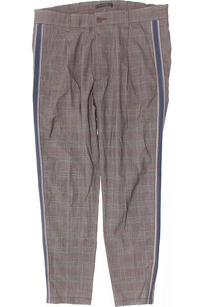 DRYKORN Pánské kostkované polyesterové kalhoty s lampasem volnočasové rovné Velikost 34/34 | DRYKORN | obrázek 2