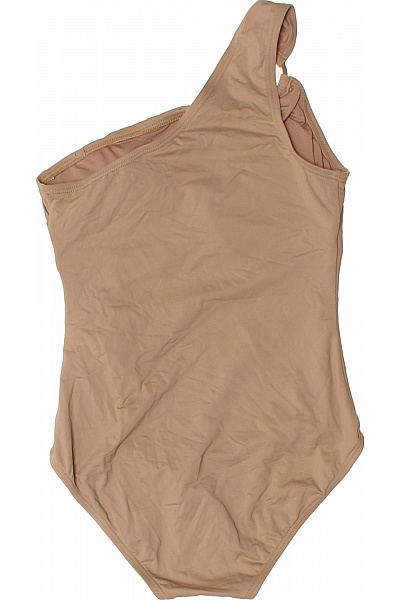 MICHAEL KORS jednodílné asymetrické plavky s kroužkem béžové | MICHAEL KORS | obrázek 3