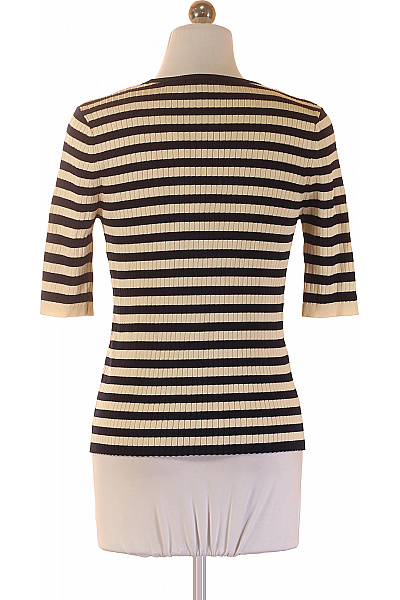 TWINSET Dámská pruhovaná halenka s krátkým rukávem Velikost XS | TWINSET | obrázek 2