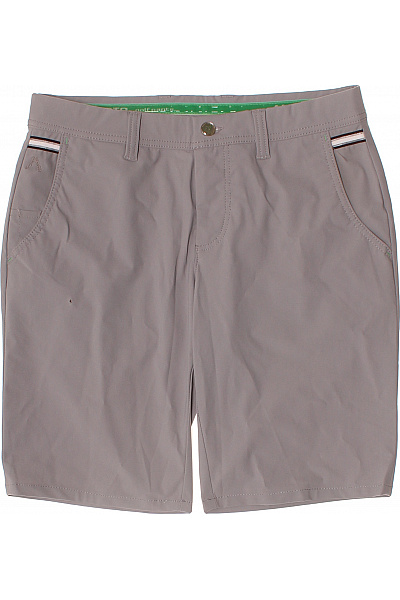 Pánské šedé Kraťasy Sportovní S Kapsami Vel. 46