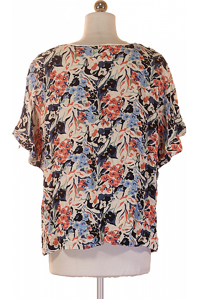 s.OLIVER Dámská halenka s krátkým rukávem a květinovým potiskem Velikost 44 | s.OLIVER | obrázek 2