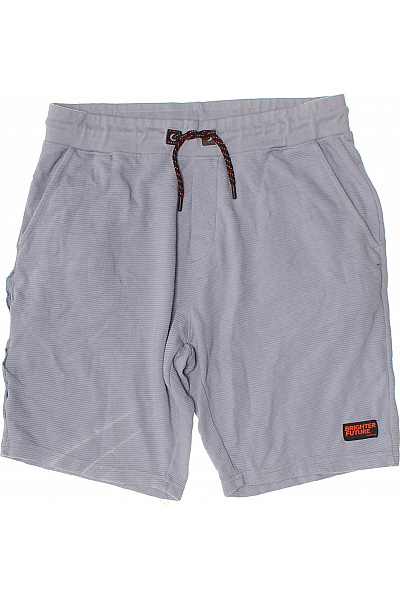 Sublevel Pánské bavlněné kraťasy pruhované volnočasové s kapsami Vel. L | Sublevel | obrázek 2