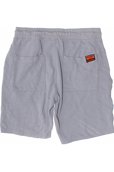 Sublevel Pánské bavlněné kraťasy pruhované volnočasové s kapsami Vel. L | Sublevel | obrázek 3