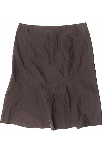 Jackpot Dámská outdoorová polyesterová sukně hnědá rovná ke kolenům s kapsami Velikost 32 | Jackpot | obrázek 3