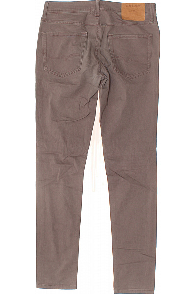 JACK & JONES Dámské hnědé bavlněné džíny skinny s kapsami na knoflíky Velikost S | JACK & JONES | obrázek 2