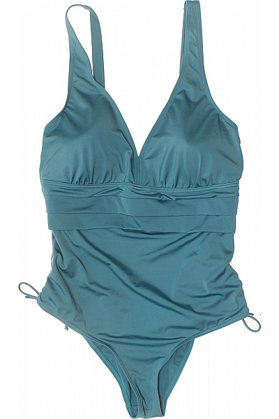 TRIUMPH Dámské jednodílné plavky zelené lesklé stahovací Vel. EU 44D | TRIUMPH | obrázek 2