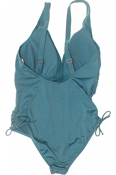 TRIUMPH Dámské jednodílné plavky zelené lesklé stahovací Vel. EU 44D | TRIUMPH | obrázek 3