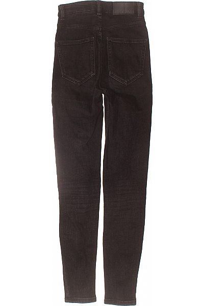 ZARA Dívčí džíny vysoký pas skinny černé Vel. 32 | ZARA | obrázek 3