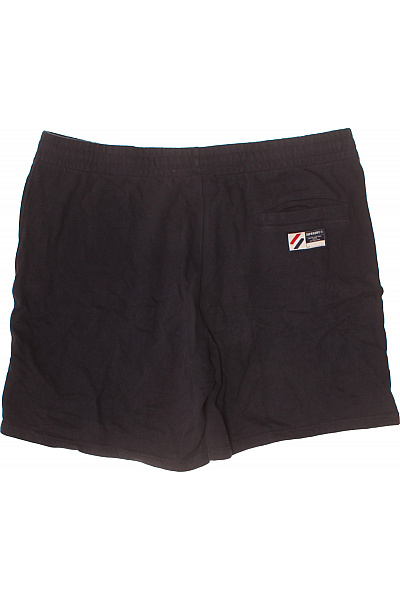 SUPERDRY Pánské černé teplákové kraťasy s kapsami volnočasové sportovní Vel. 2XL | SUPERDRY | obrázek 3