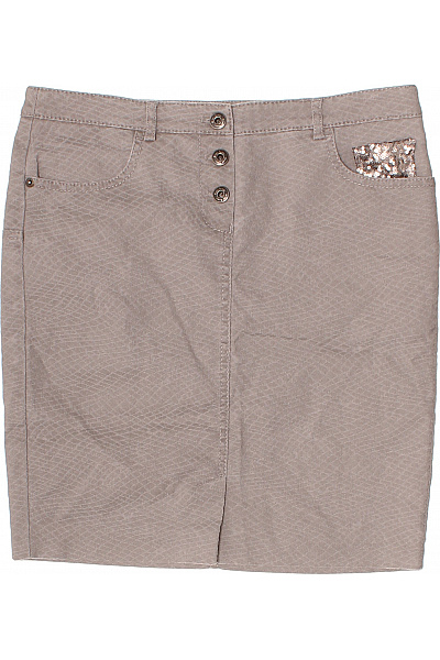 MARC AUREL Dámská vzorovaná pouzdrová sukně ke kolenům s kapsami Velikost 36 | MARC AUREL | obrázek 2