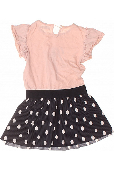 Dirkje růžové šaty s puntíky a potiskem Velikost EU 116 | Dirkje | obrázek 2