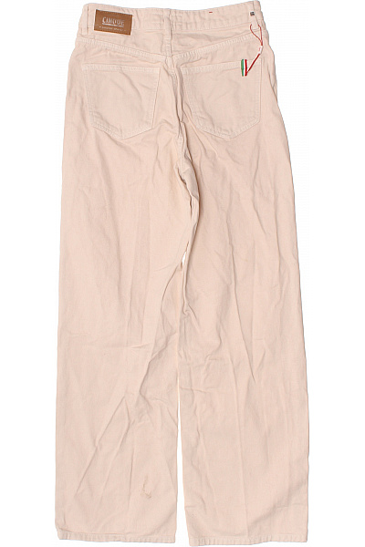 CINQUE Dámské bavlněné džíny volné béžové s kapsami Velikost 27 | CINQUE | obrázek 2