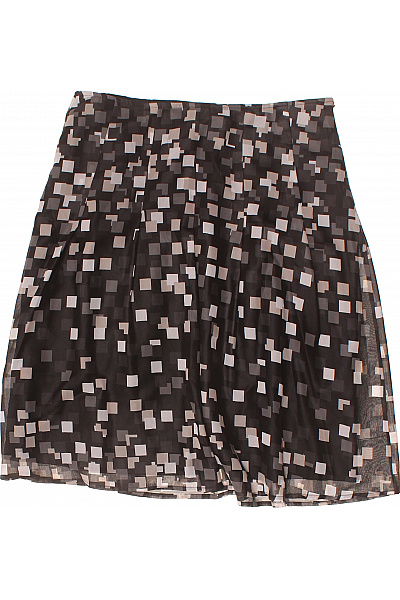 InWear Dámská černobílá kostkovaná průsvitná plisovaná sukně midi Vel. EU 36 | InWear | obrázek 2