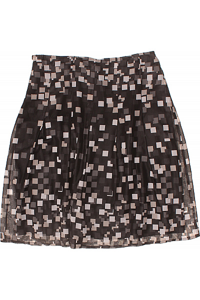 InWear Dámská černobílá kostkovaná průsvitná plisovaná sukně midi Vel. EU 36 | InWear | obrázek 3