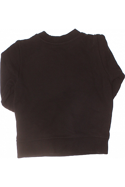 DIESEL Dětská mikina černá s potiskem Velikost 78 | DIESEL | obrázek 2