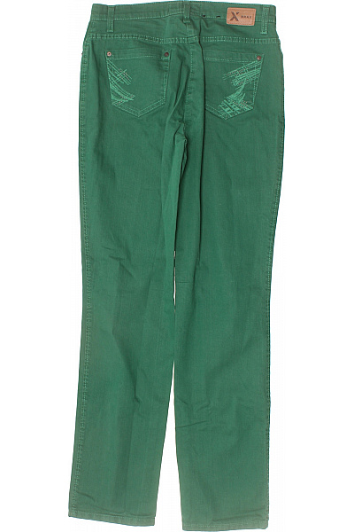 BRAX Dámské bavlněné zelené rovné džíny klasické s kapsami Vel. US 29/34 | BRAX | obrázek 2