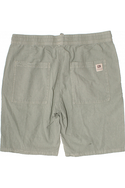 Eight2Nine Pánské bavlněné kraťasy volnočasové krátké s kapsami stahovací šedé Velikost XXL | Eight2Nine | obrázek 3