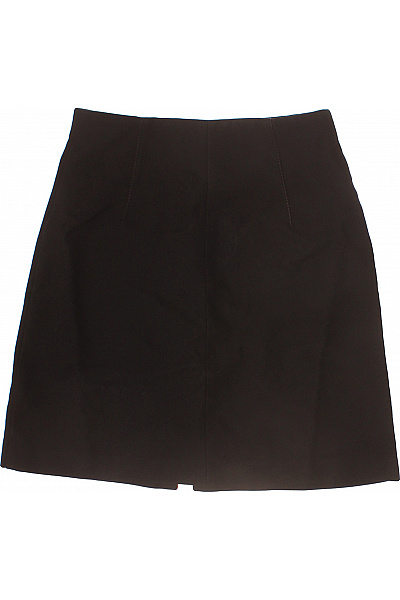 Warehouse Černá mini áčková sukně se zipem Velikost EU 34 | Warehouse | obrázek 3