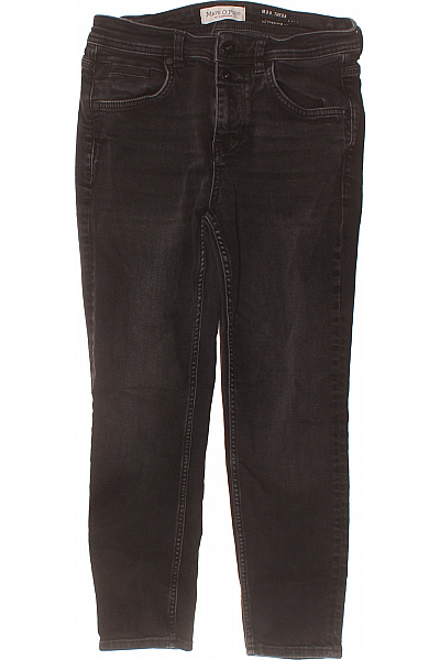 Marc O´Polo Dámské černé Seprané Strečové Skinny Džíny Slim Fit Vel. XS