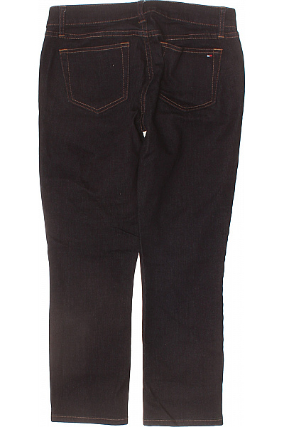 TOMMY HILFIGER Dámské tmavé džíny rovné klasické s kapsami strečové Velikost S | TOMMY HILFIGER | obrázek 2
