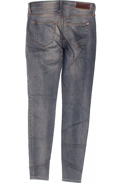 MANGO Dámské modré strečové skinny džíny seprané Vel. EU 36 | MANGO | obrázek 2