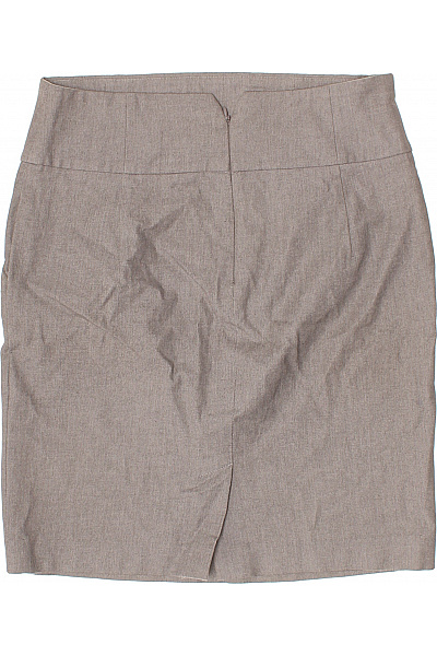 BANANA REPUBLIC Dámská business sukně ke kolenům s vysokým pasem a kapsami Velikost 8 | BANANA REPUBLIC | obrázek 3