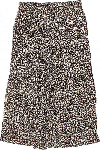 MANGO Dámské viskózové kraťasy černé květinové volné letní Velikost xs | MANGO | obrázek 2