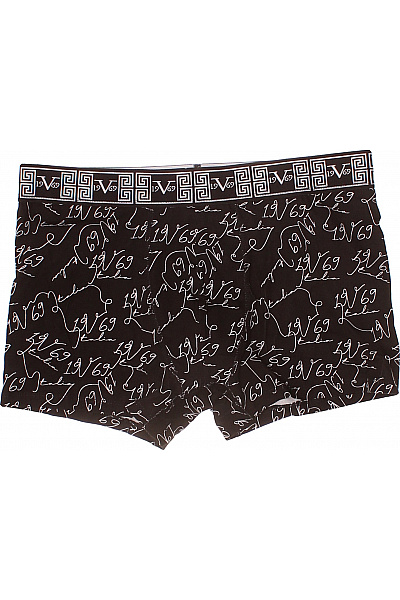 VERSACE pánské spodní prádlo černé vzorované Velikost L | VERSACE | obrázek 2