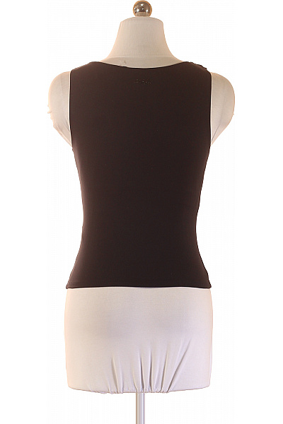 asos Dámské černé tílko bez rukávů polyesterové basic Vel. 32 | asos | obrázek 2