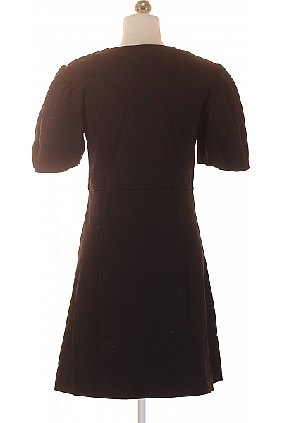 Viktor&Rolf Dámské bavlněné šaty krátký rukáv černé jednoduché letní Vel. EU S | Viktor&Rolf | obrázek 2