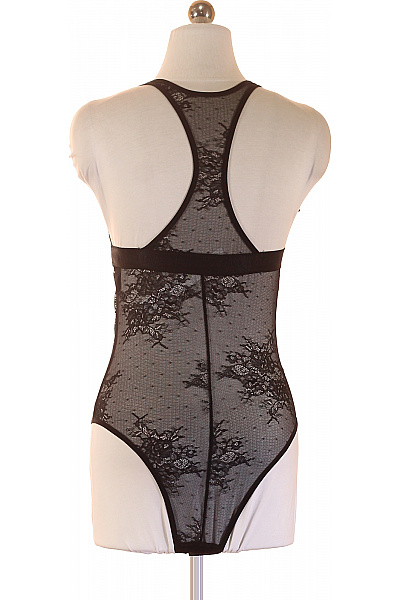 Karl Lagerfeld dámské černé krajkové body průhledné Vel. EU l | Karl Lagerfeld | obrázek 2