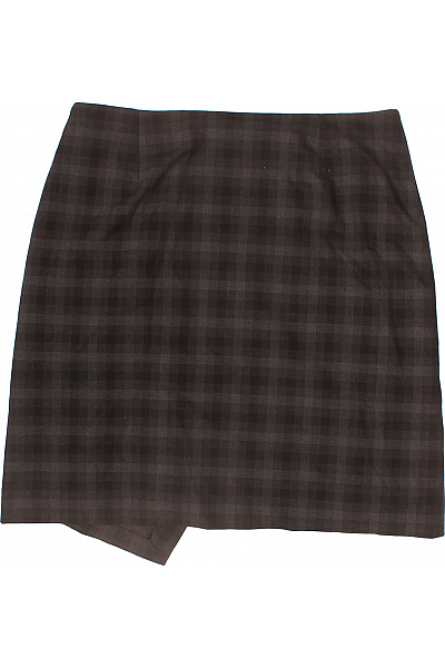 s.OLIVER Dámská kostkovaná mini sukně asymetrická se zipem Velikost 36 | s.OLIVER | obrázek 3