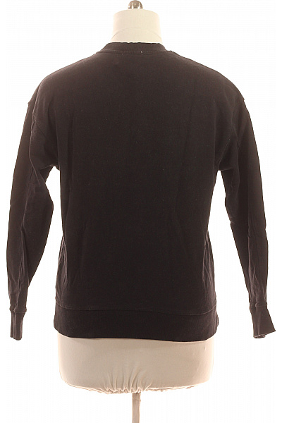 armedangels Dámská bavlněná černá mikina crewneck s klokaní kapsou Vel. 48/50 | armedangels | obrázek 3