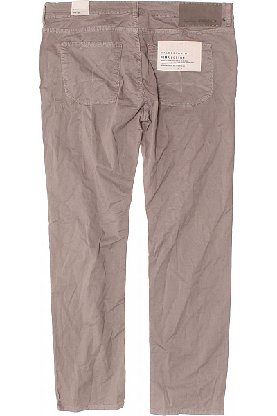 BALDESSARINI Bavlněné volnočasové kalhoty rovné s kapsami béžové ležérní Vel. 38/32 | BALDESSARINI | obrázek 2