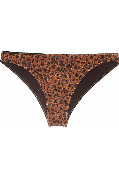 Banana Moon Dámské kalhotky hnědé leopardí vzorované lesklé Vel. XL | Banana Moon | obrázek 2