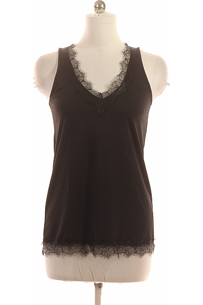 Rosemunde Dámské Tílko Bez Rukávů černé Krajka Vel. 38