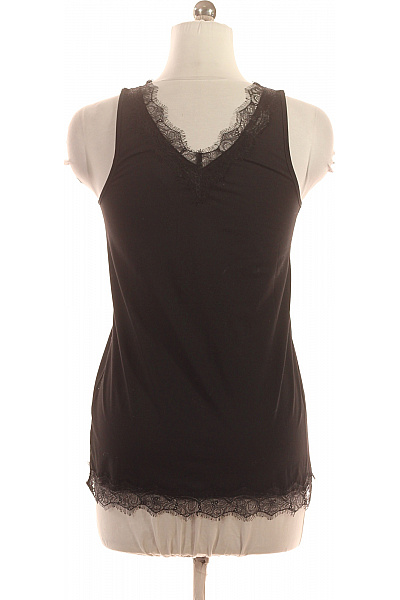 Rosemunde dámské tílko bez rukávů černé krajka Vel. 38 | Rosemunde | obrázek 2