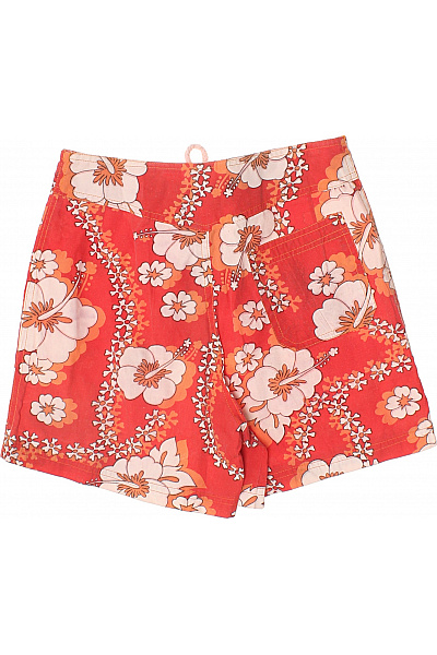 Quicksilver Dámské červené květinové plážové kraťasy Velikost XS | Quicksilver | obrázek 3